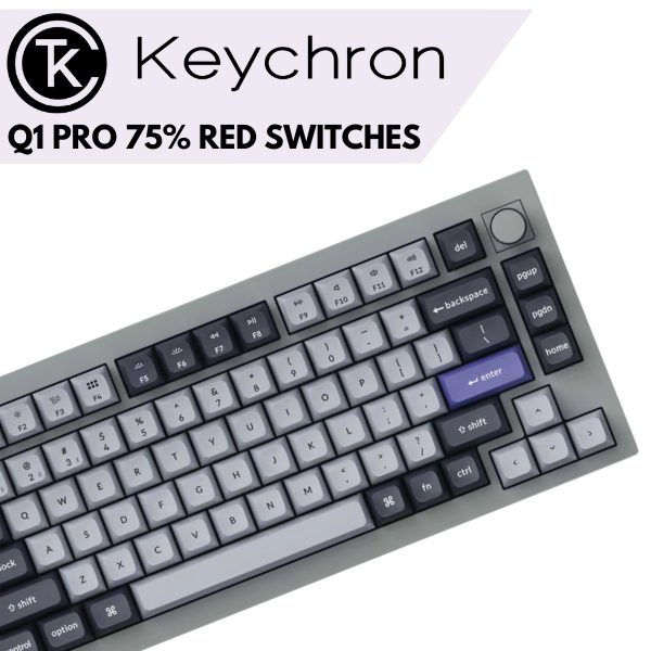 Keychron Q1 Pro 75% Red K Pro Switches