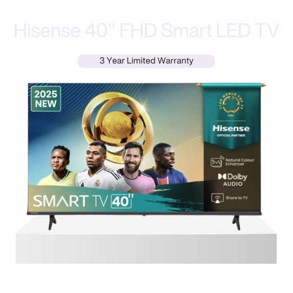 Hisense 40 Inch FHD A4Q Smart LED TV