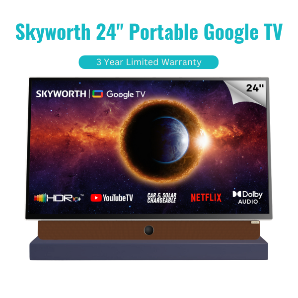 Skyworth 24 inch FHD Portable Google TV