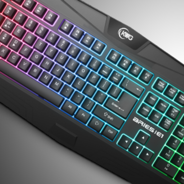 KWG ARIES E1 2-IN-1 GAMING RGB COMBO