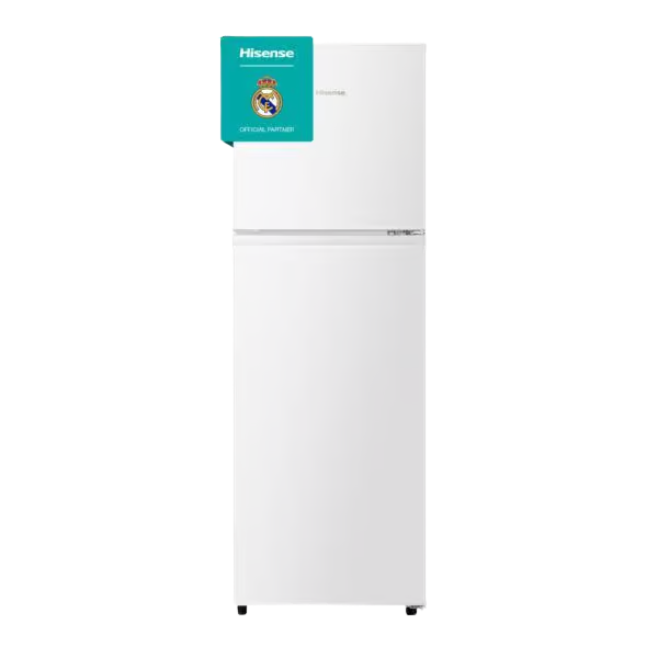 Hisense 154L Top Freezer Fridge Titanium White