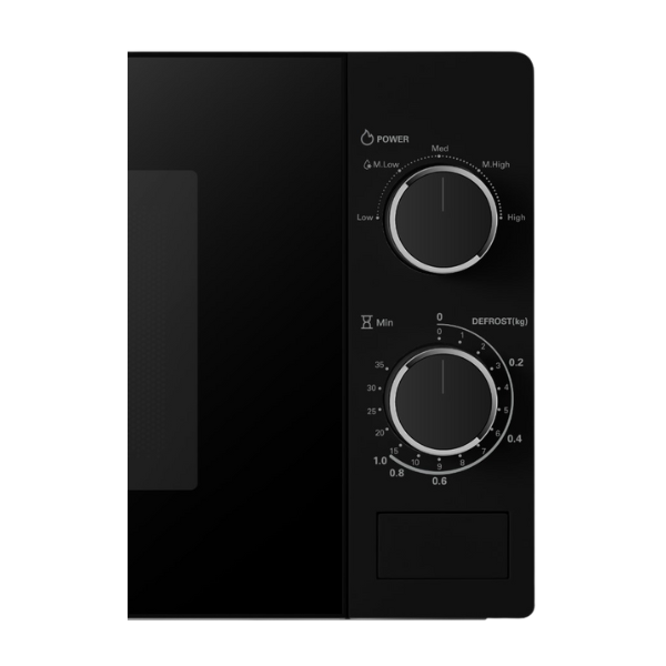 Hisense 20L Matte Black Manual Microwave Oven