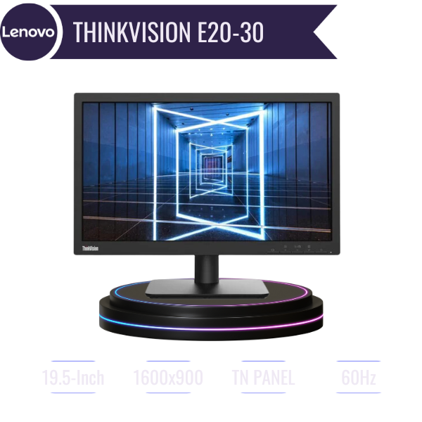 Lenovo ThinkVision E20-30 19.5 inch Monitor