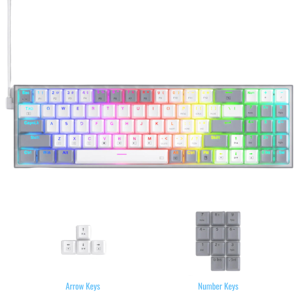 Redragon K628 POLLUX Keyboard