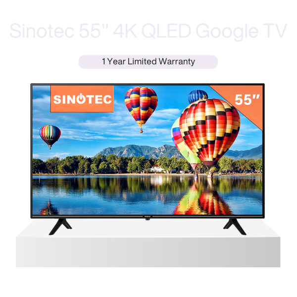 Sinotec 55 Inch 4K QLED Google LED TV
