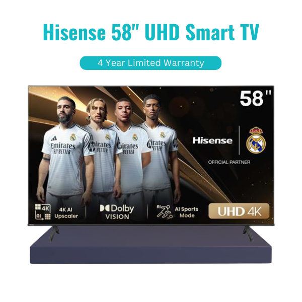 Hisense 58 inch A6N UHD Smart TV