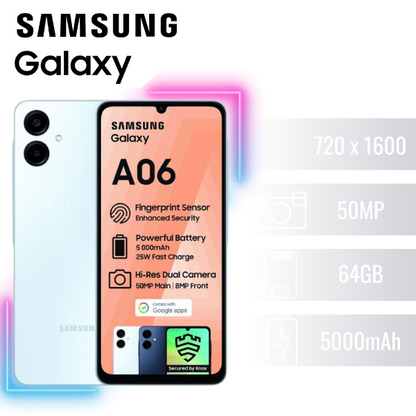 Samsung Galaxy A06 - Light Blue