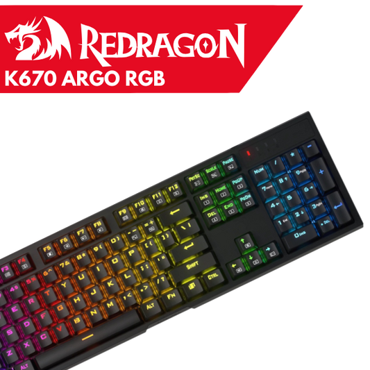 Redragon K670 ARGO Full-sized RGB Keyboard