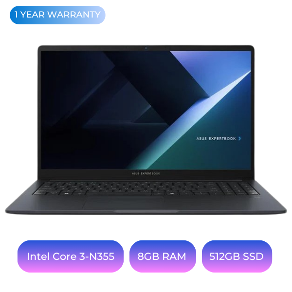 ASUS ExpertBook P1503CTA-I38512G1W Intel Core 3 Laptop