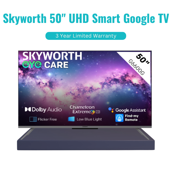 Skyworth 50 inch G6600G UHD Smart Google TV