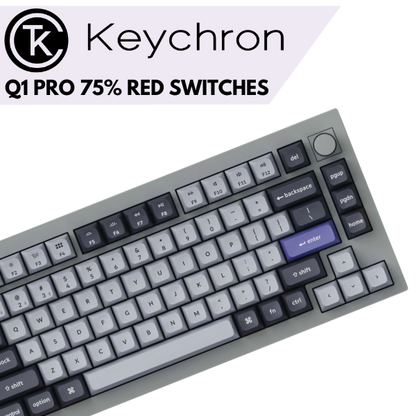 Keychron Q1 Pro 75% Red K Pro Switches
