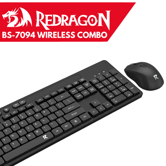 Redragon BS-7094 Wireless Keyboard and Mouse Combo