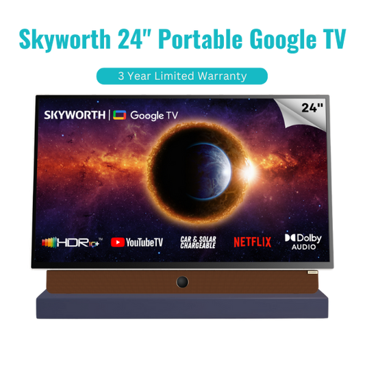 Skyworth 24 inch FHD Portable Google TV