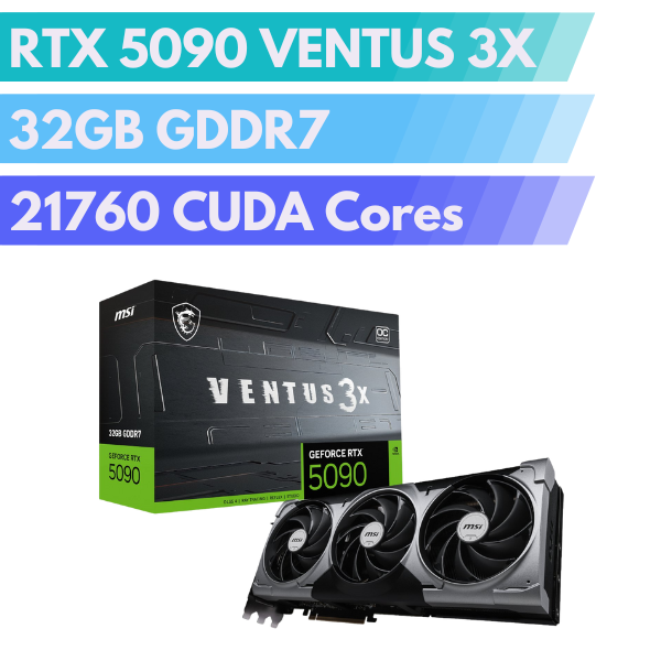 MSI GeForce RTX 5090 VENTUS 3X OC 32G