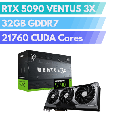 MSI GeForce RTX 5090 VENTUS 3X OC 32G