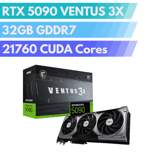 MSI GeForce RTX 5090 VENTUS 3X OC 32G