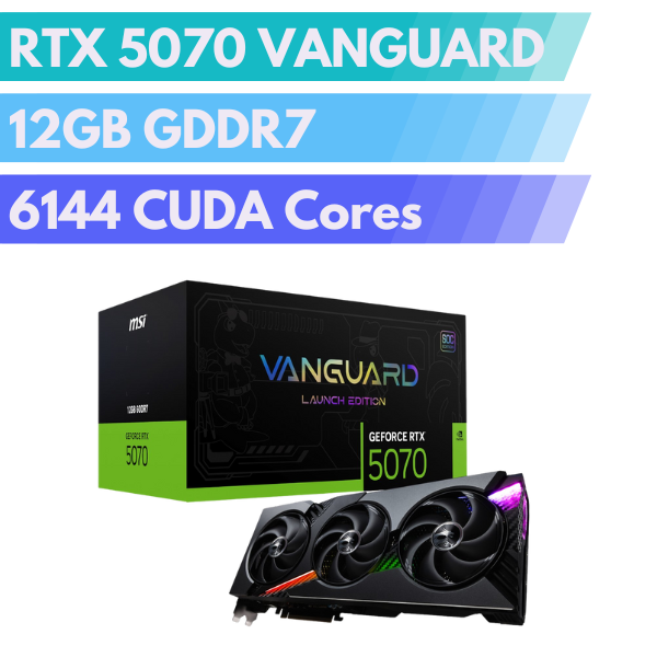 MSI GeForce RTX 5070 VANGUARD SOC Launch Edition