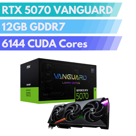 MSI GeForce RTX 5070 VANGUARD SOC Launch Edition
