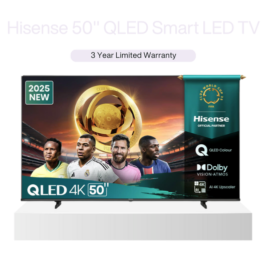 Hisense 50 Inch QLED VIDAA Smart LED TV