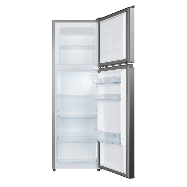 Hisense 154L Top Freezer Fridge Titanium Silver