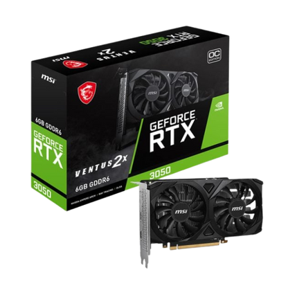 MSI Nvidia GeForce RTX 3050 Ventus 2X 6G OC