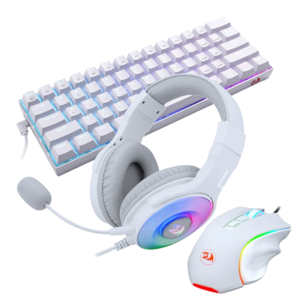 REDRAGON 3IN1 WIRED COMBO – WHITE