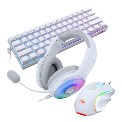 REDRAGON 3IN1 WIRED COMBO – WHITE