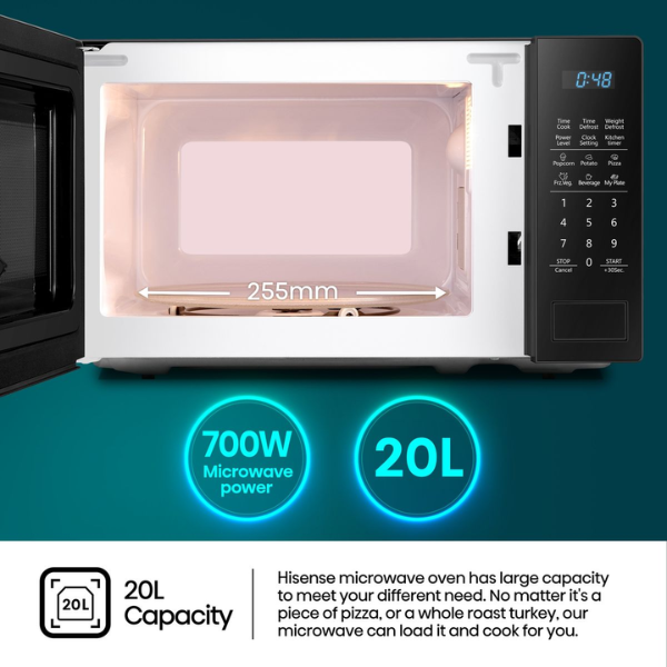 Hisense 20L Electric Microwave Oven
