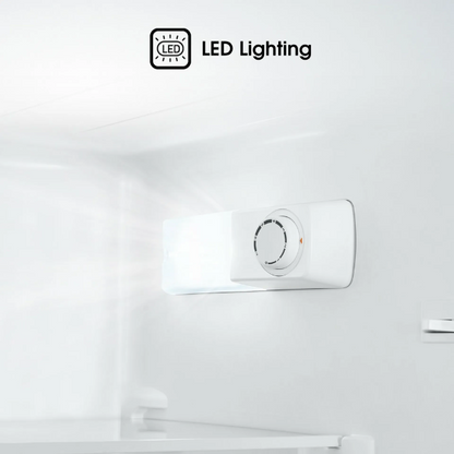 Hisense 154L Top Freezer Fridge Titanium Silver