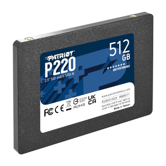 Picture of Patriot P220 512GB 2.5" SSD
