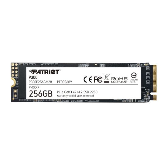 Picture of Patriot P300 256GB M.2 PCIe NVMe SSD
