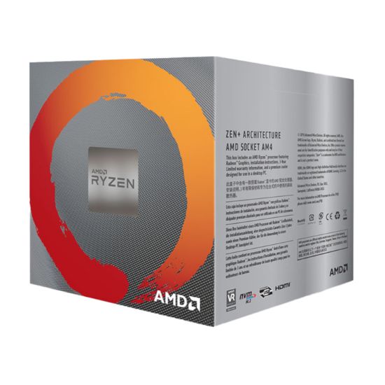 Picture of AMD Ryzen 5 3400G 4-Core 3.7GHz AM4 CPU
