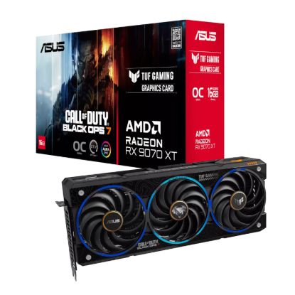 Picture of ASUS TUF Gaming Radeon™ RX 9070 XT COD BO7 Special Edition Graphics Card