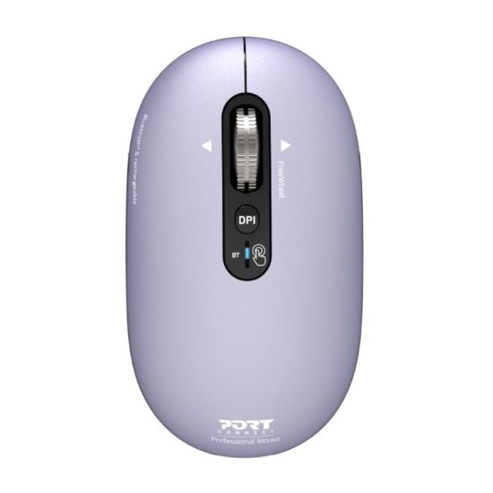 Picture of Port Connect PURE MAC Rechargeable Wireless and Bluetooth Mouse - Iris