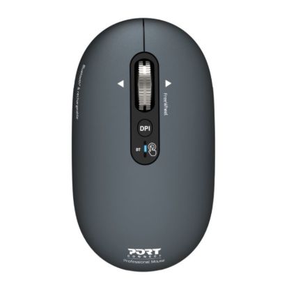 Picture of Port Connect PURE MAC Rechargeable Wireless and Bluetooth Mouse - Shadow