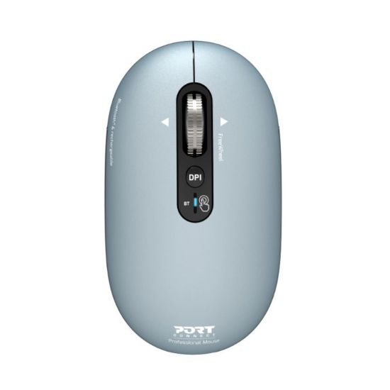 Picture of Port Connect PURE MAC Rechargeable Wireless and Bluetooth Mouse - Storm