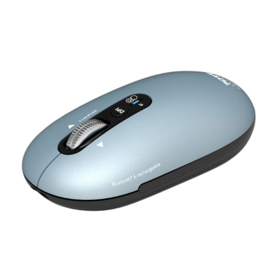 Picture of Port Connect PURE MAC Rechargeable Wireless and Bluetooth Mouse - Storm