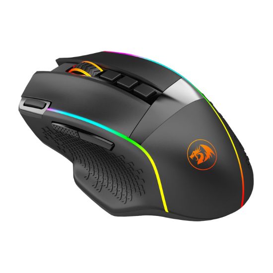 Picture of Redragon M991 RGB PRO ENLIGHTENMENT 26000 DPI Wireless Gaming Mouse - Black