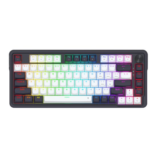 Picture of Redragon K673 UCAL 75% Magnetic Ultramag Switch Wired Keyboard - Black