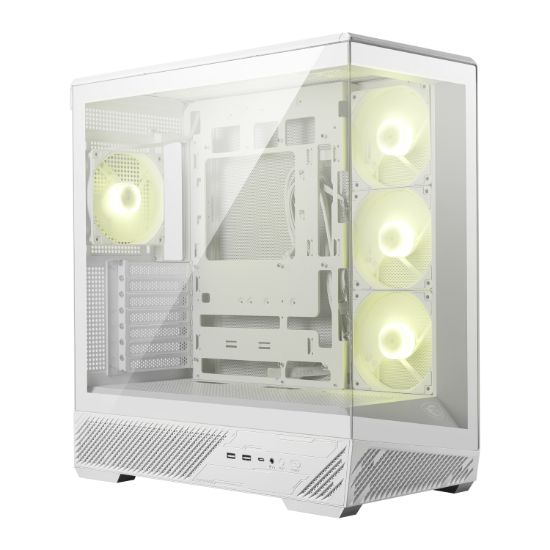 Picture of MSI MAG PANO 130R PZ ATX Gaming Chassis - White