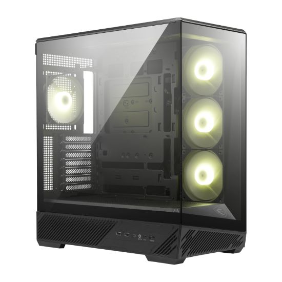 Picture of MSI MAG PANO 130R PZ ATX Gaming Chassis - Black