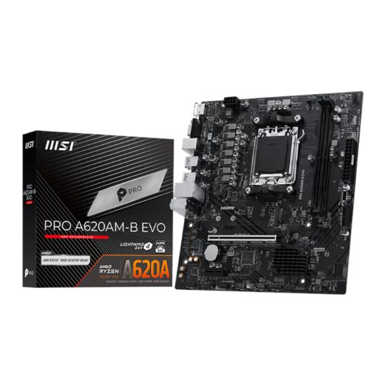 Picture of MSI PRO A620AM-B EVO AM5 M-ATX Motherboard