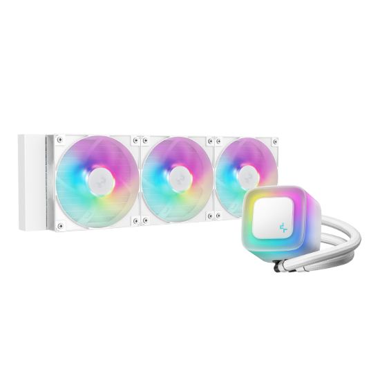 Picture of DeepCool LE360 V2 ARGB 360mm AIO Liquid Cooler - White