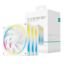 Picture of DeepCool FL12 SE 3-in-1 ARGB 120mm Fan 3 Pack - White