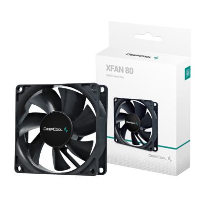 Picture of DeepCool XFAN 80mm Case Fan - Black
