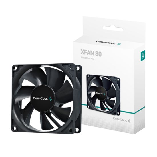Picture of DeepCool XFAN 80mm Case Fan - Black