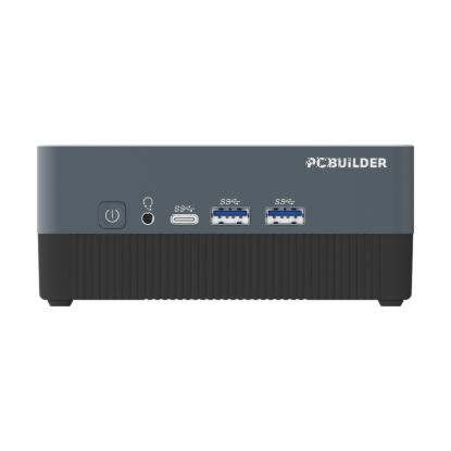 Picture of PCBuilder CUBE Intel i5-1235U 16GB DDR4 512GB Windows 11 Pro Mini PC