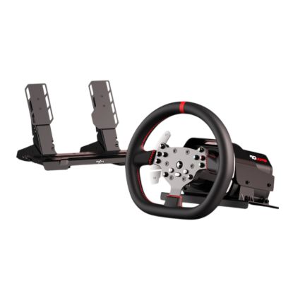 Picture of PXN V10 Ultra 270/900° 3.2nm Direct Drive USB Steering Wheel with Hall Effect Dual Pedals