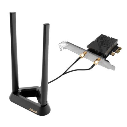 Picture of ASUS BE9400 Tri-Band Wi-Fi 7 6GHz PCIe Adapter-Black