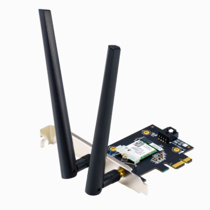Picture of ASUS  Wi-Fi 7 Tri-Band PCIe Wireless Adapter with Bluetooth 5.4 – Black